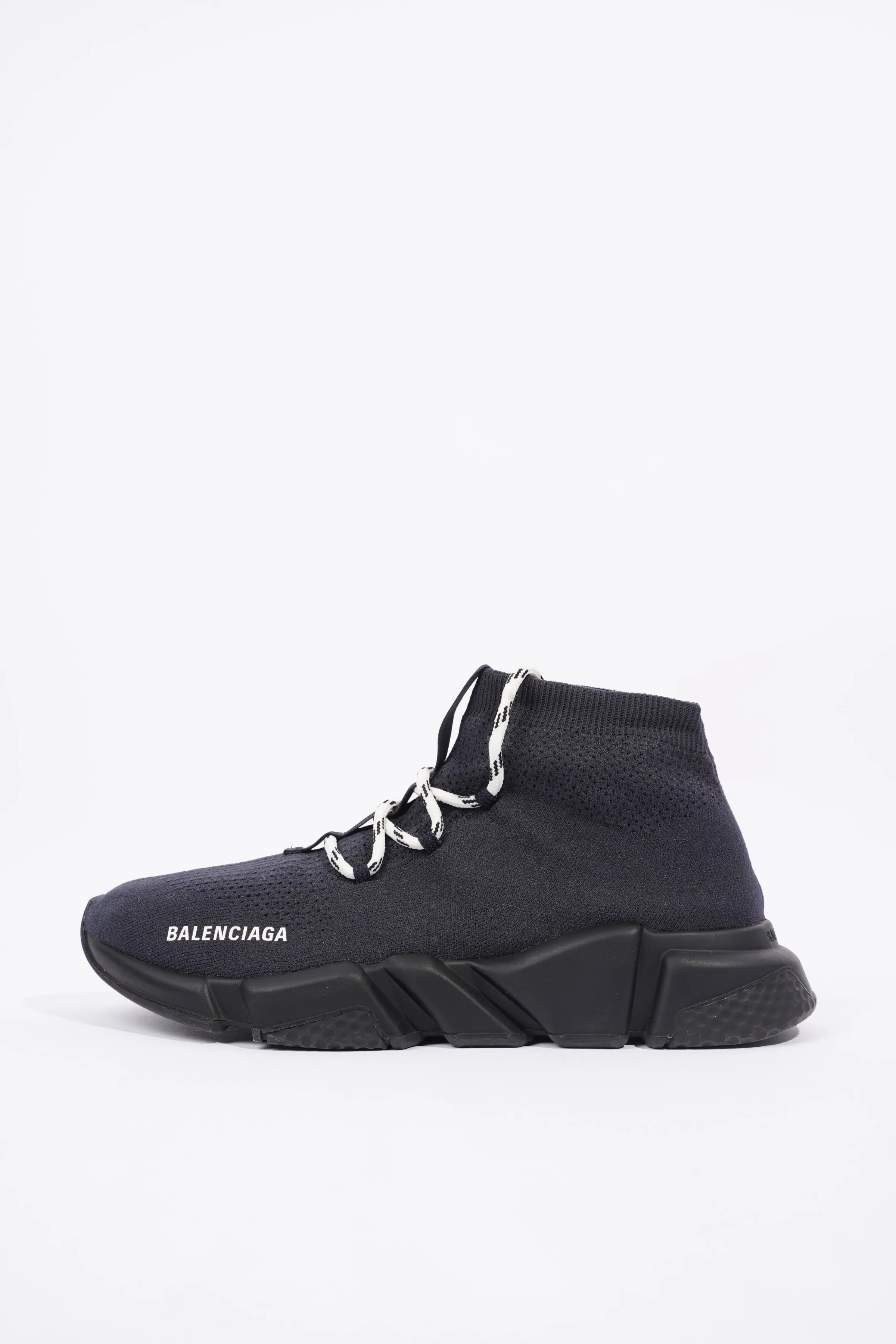 Balenciaga Mens Speed Lace Up Navy / Black / White EU 42 / UK 8