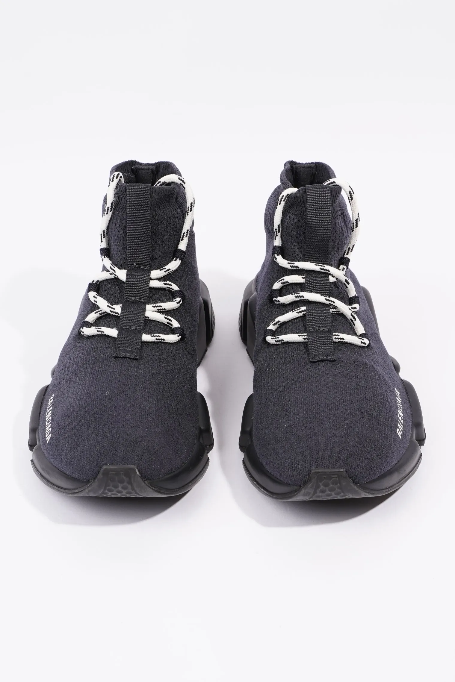 Balenciaga Mens Speed Lace Up Navy / Black / White EU 42 / UK 8