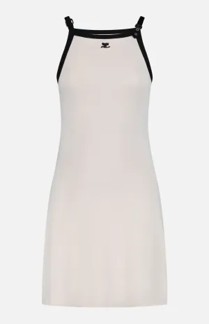 Buckle Contrast Dress