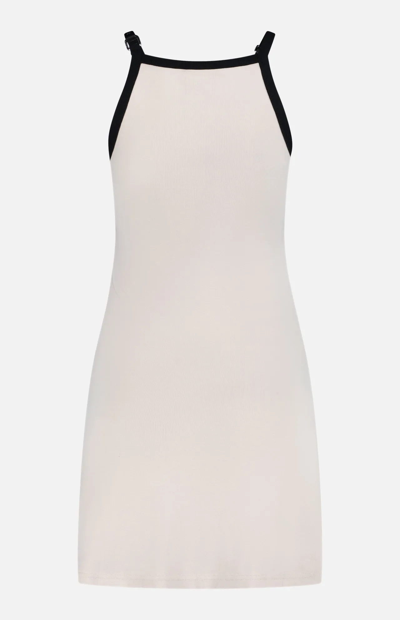 Buckle Contrast Dress