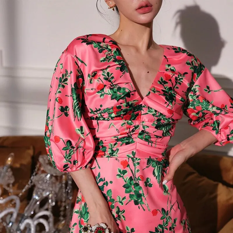 Derby Printed Dress