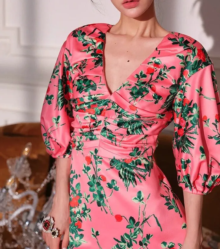Derby Printed Dress
