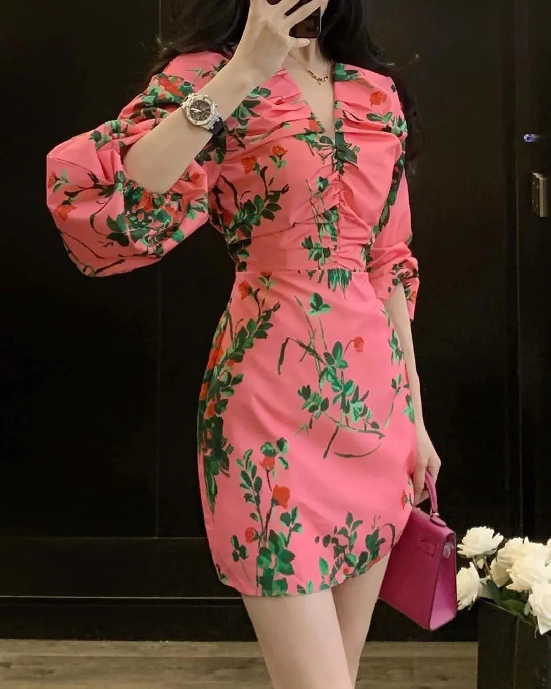 Derby Printed Dress