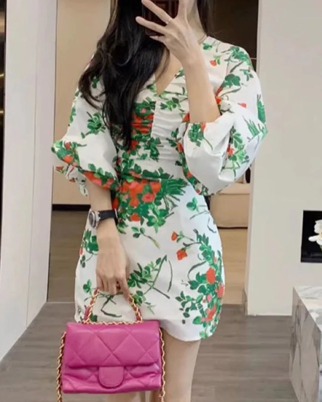Derby Printed Dress