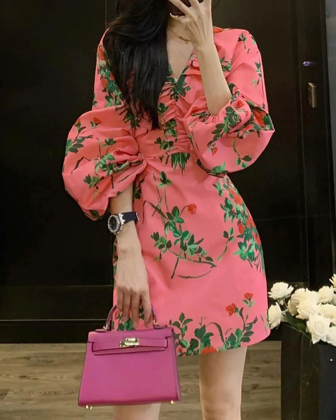 Derby Printed Dress