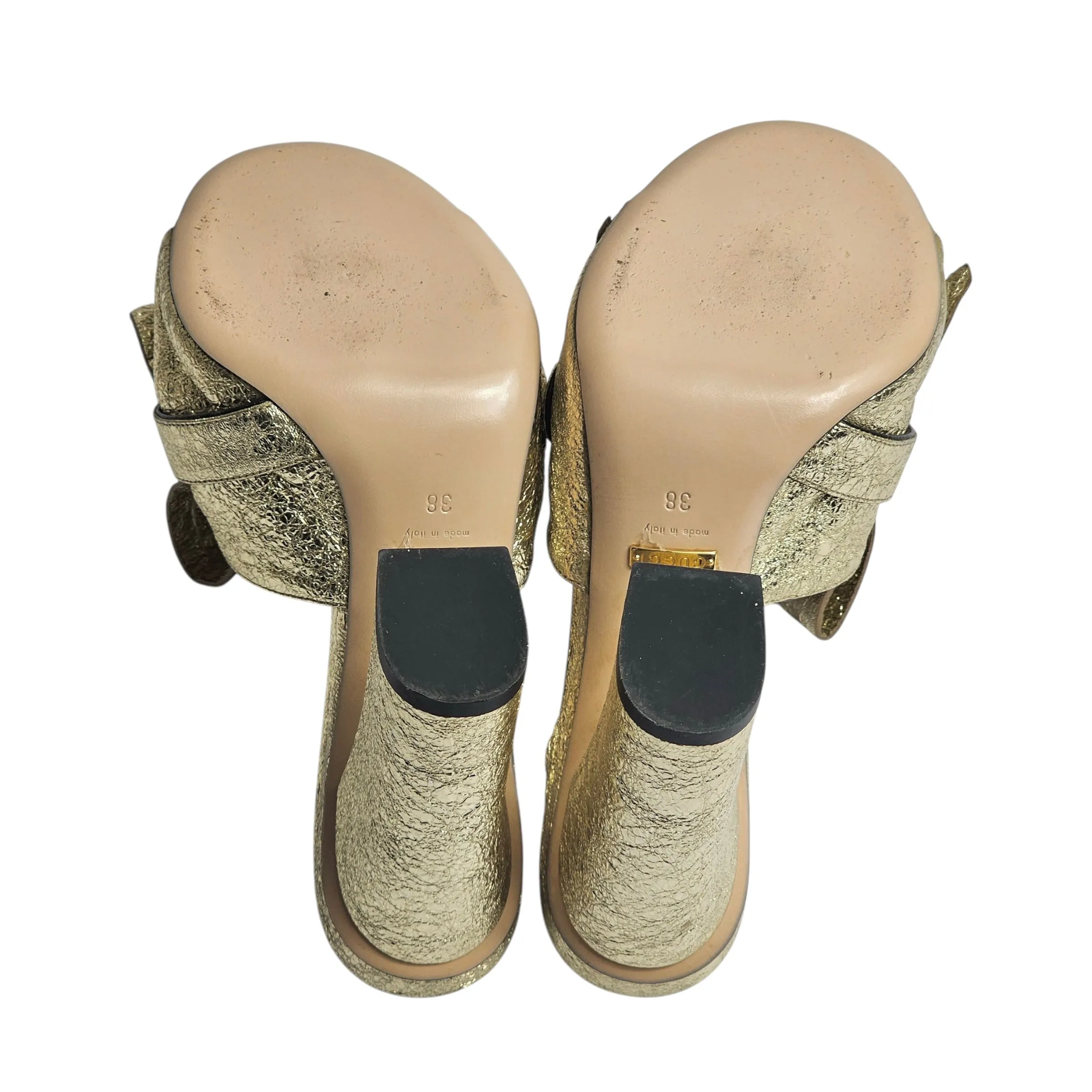 GUCCI MARMONT FRINGE MULES EU 38/ UK 5