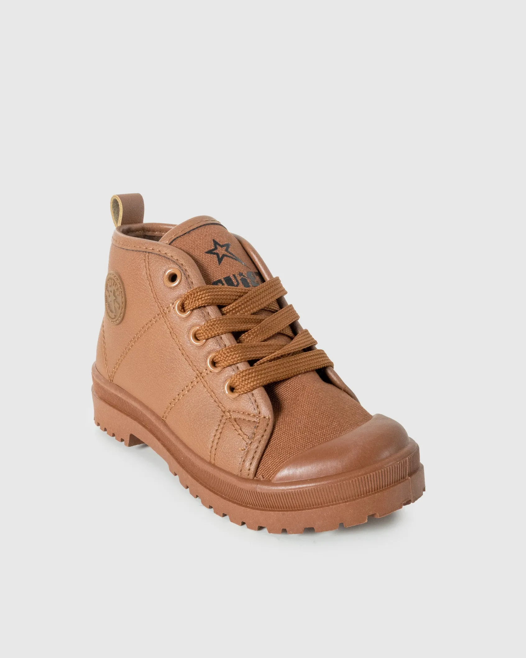 Kids Montgomery - PU Military Boot