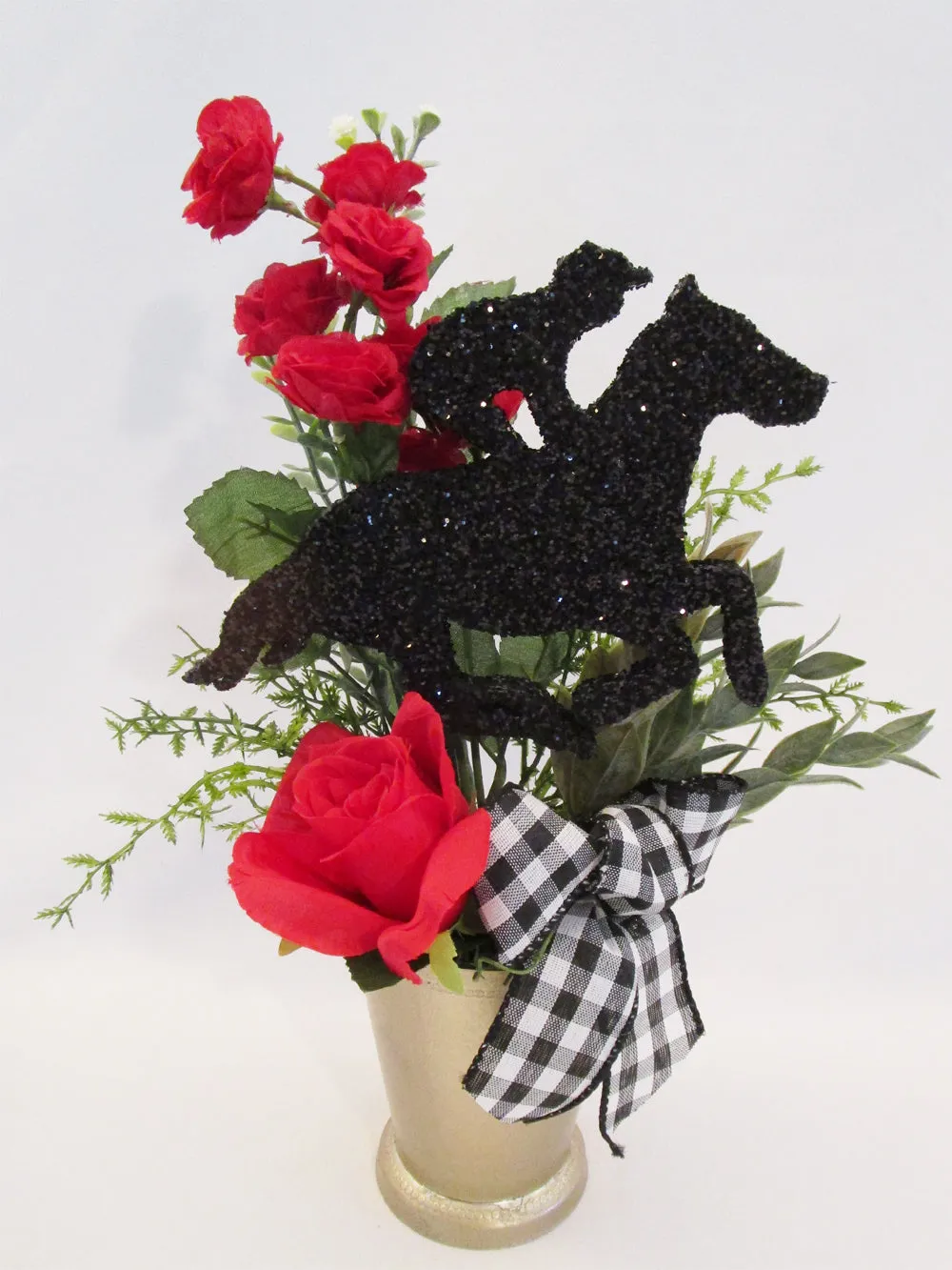 Mini Horse and Jockey Cutout