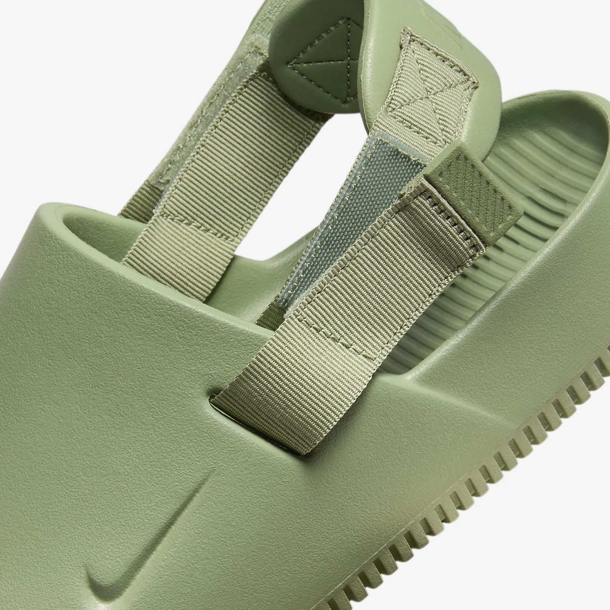 Nike | CALM MULES  { OIL GREEN/OIL GREEN
