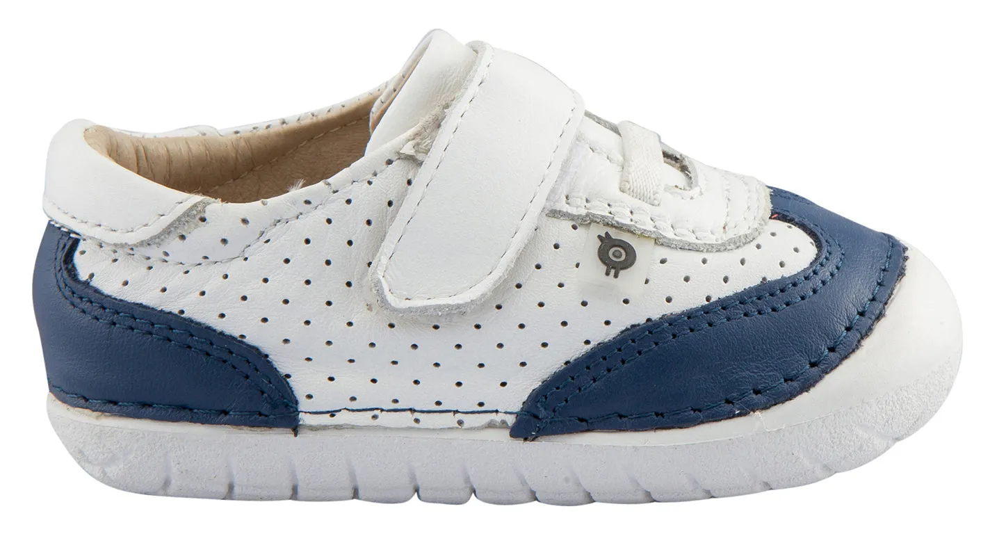 Old Soles Boy's Prize Pave Sneakers, Snow/Jeans
