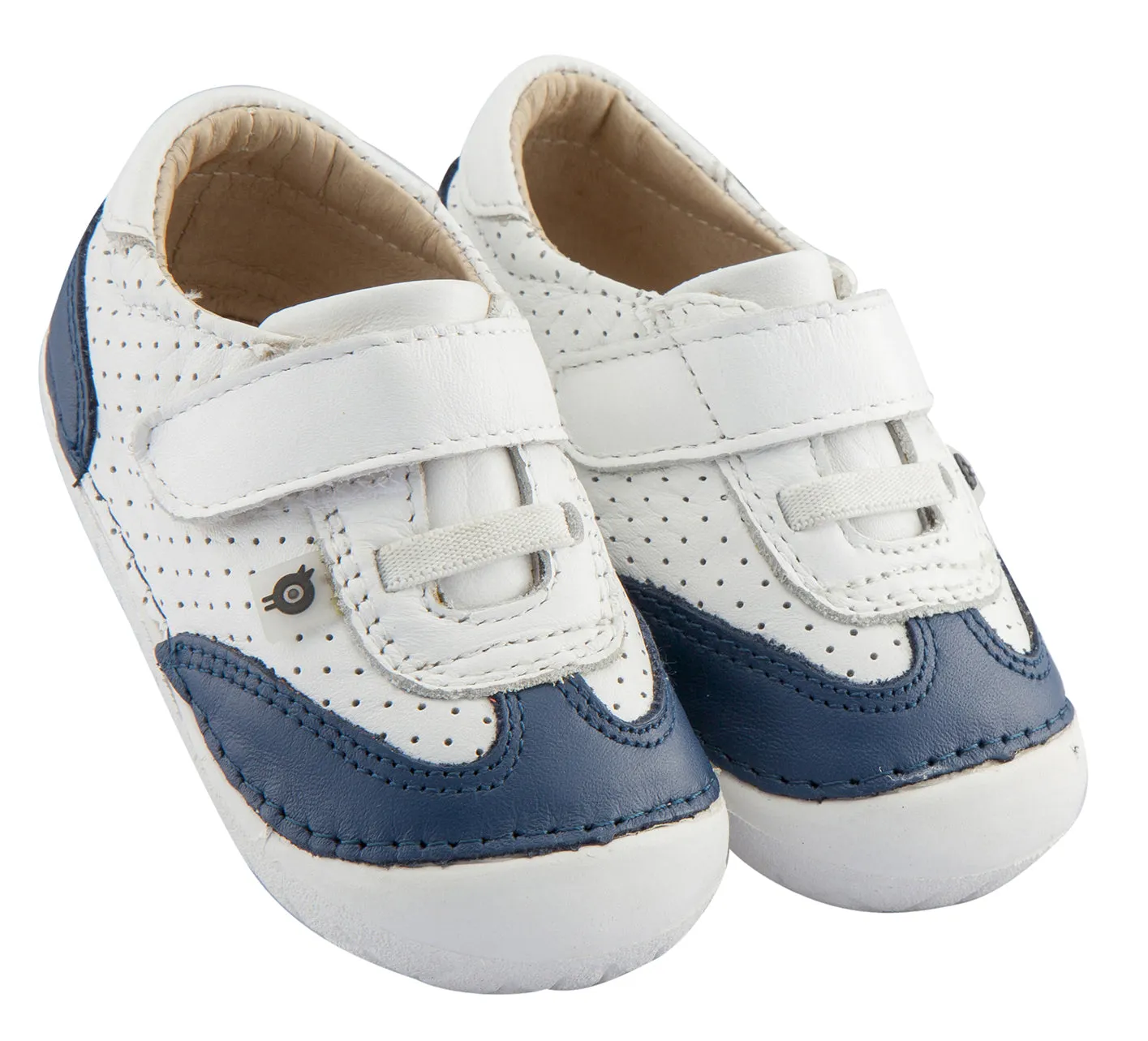 Old Soles Boy's Prize Pave Sneakers, Snow/Jeans
