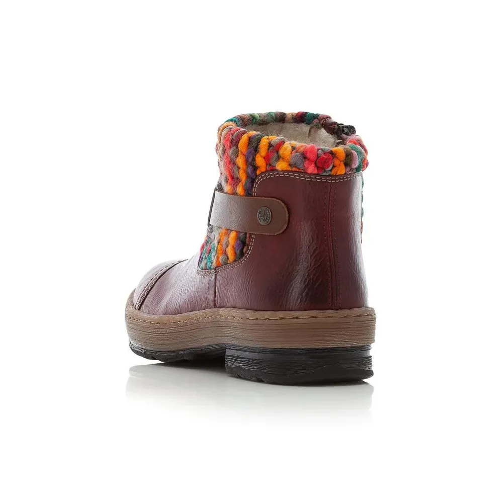 Rieker Z6784 Felicitas Wine Bootie (Women's)