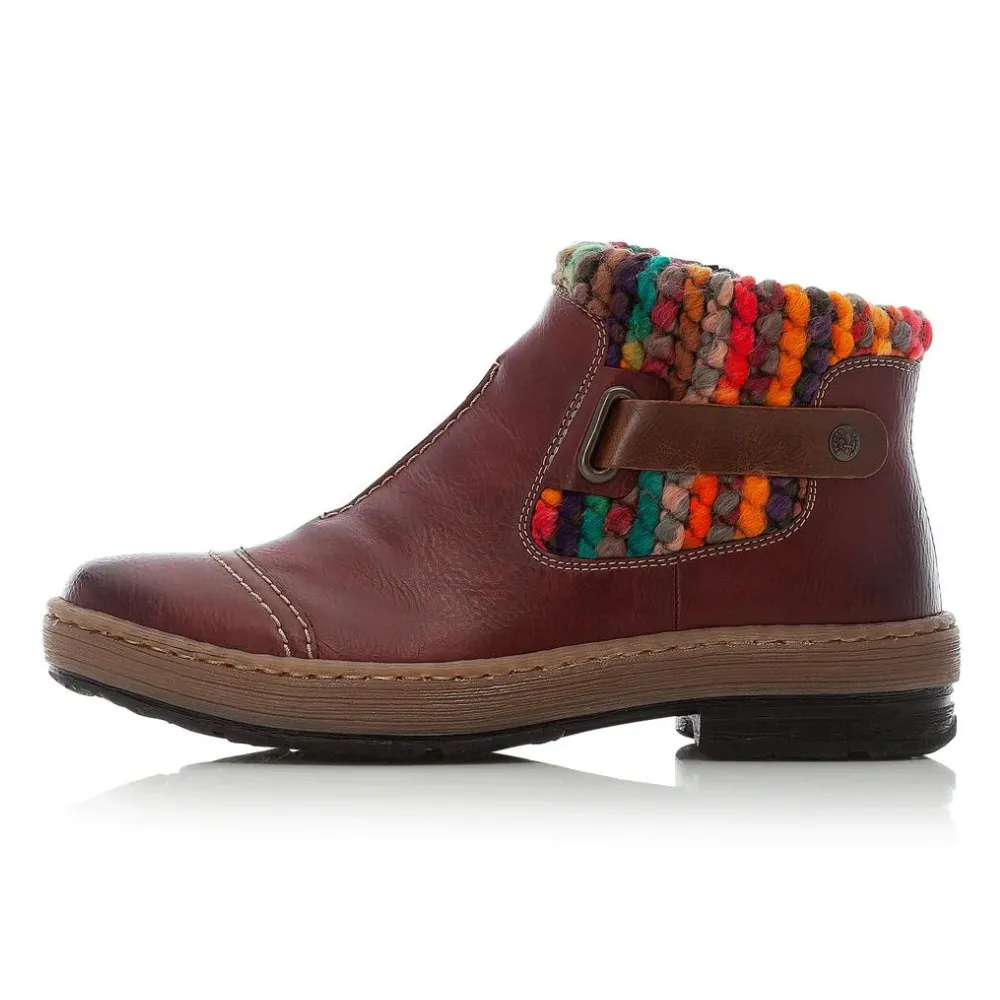 Rieker Z6784 Felicitas Wine Bootie (Women's)