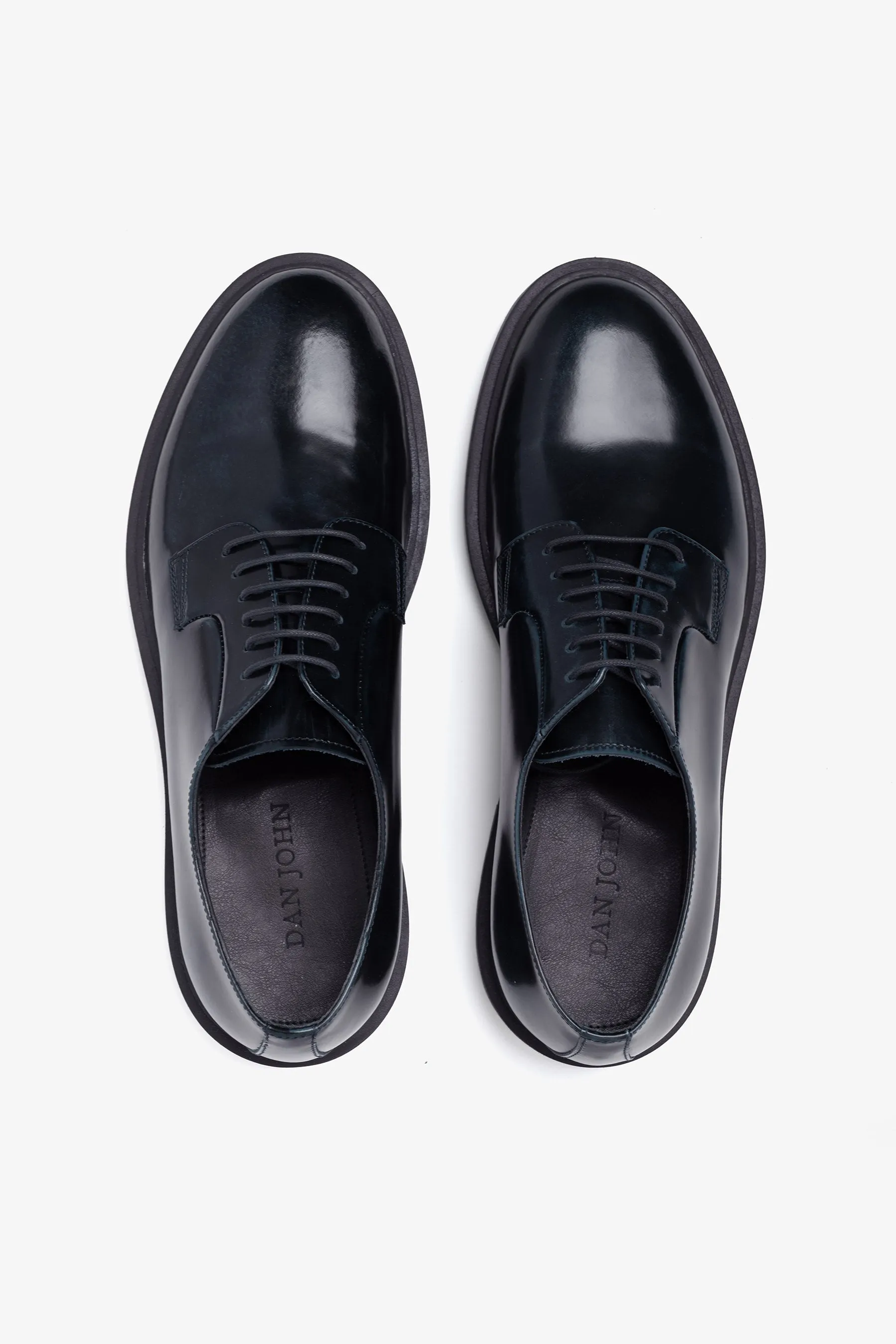 Scarpa classica derby blu