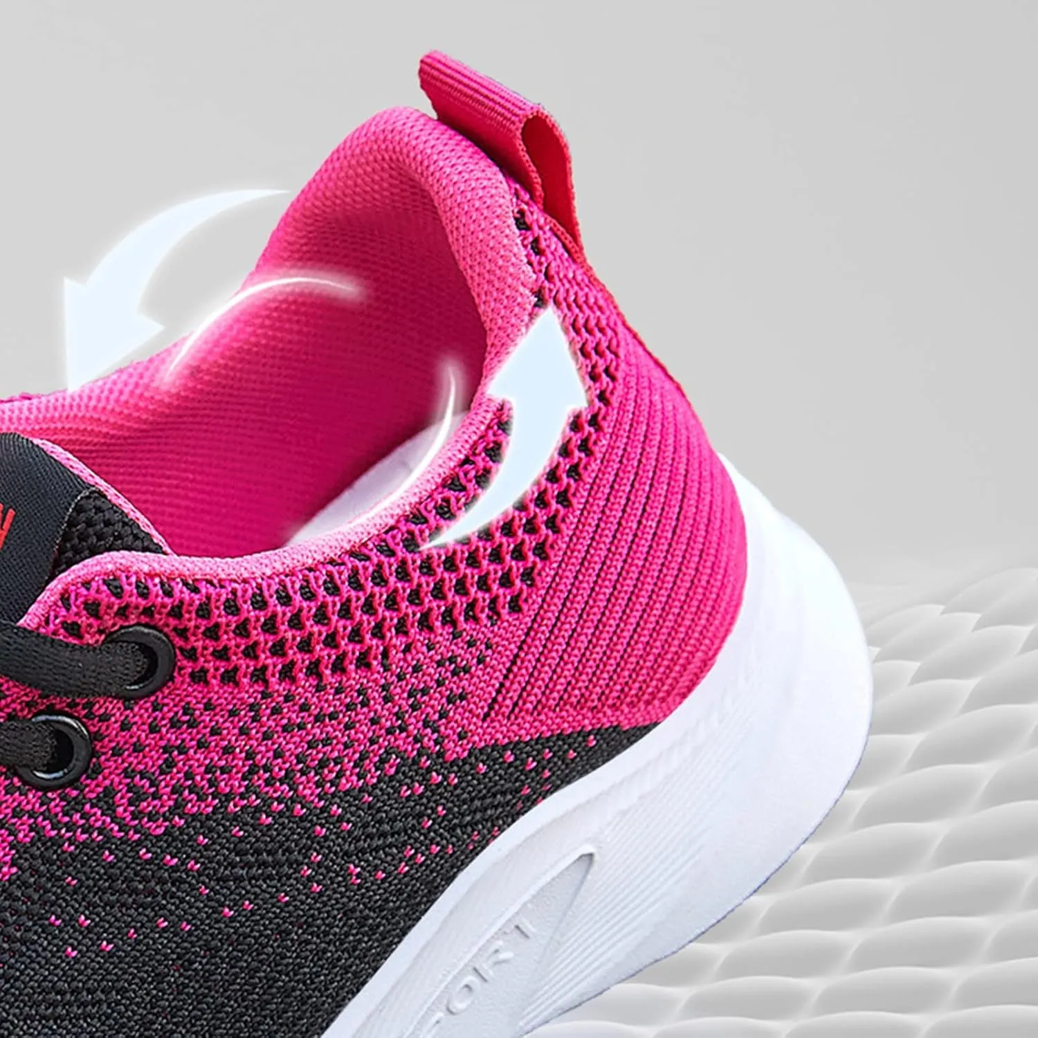 Sneakers for Women Walking Shoes Casual Lace Up Running Shoes for Women Workout Business Casual Shoes Chunky Sneakers Red Tennis Shoe Cross Trainer Shoe