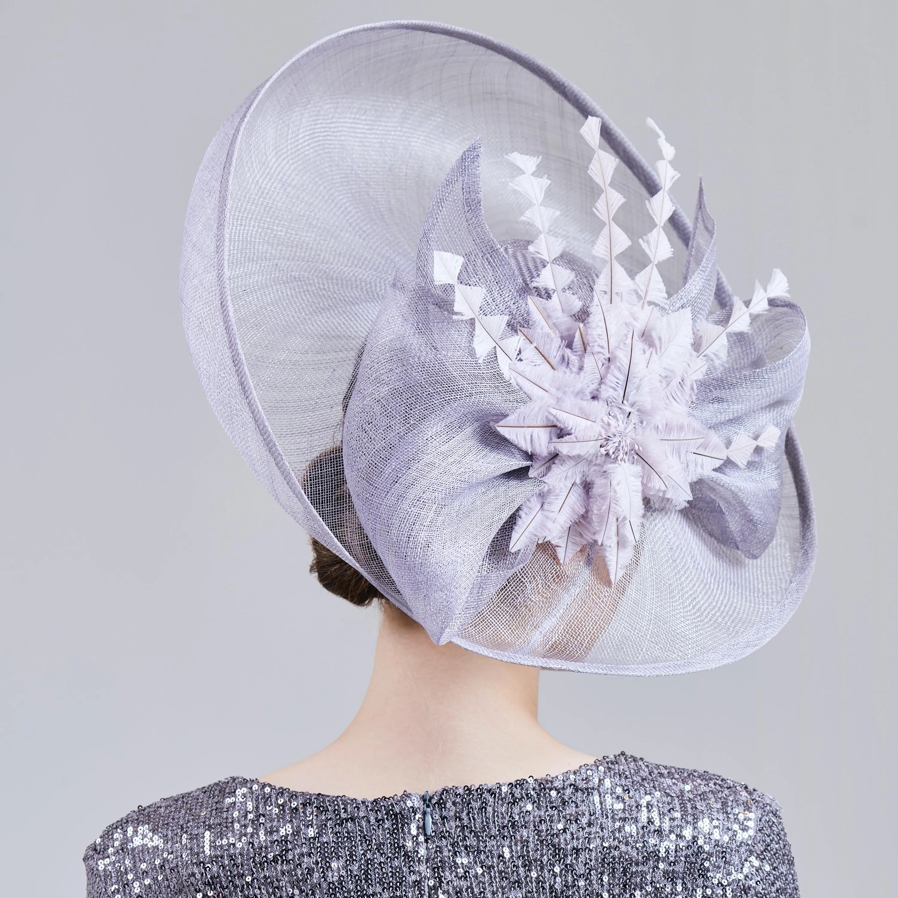 Sophisticated Fascinator Kentucky Derby Hat for Women with Creative Trim