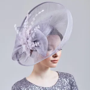 Sophisticated Fascinator Kentucky Derby Hat for Women with Creative Trim