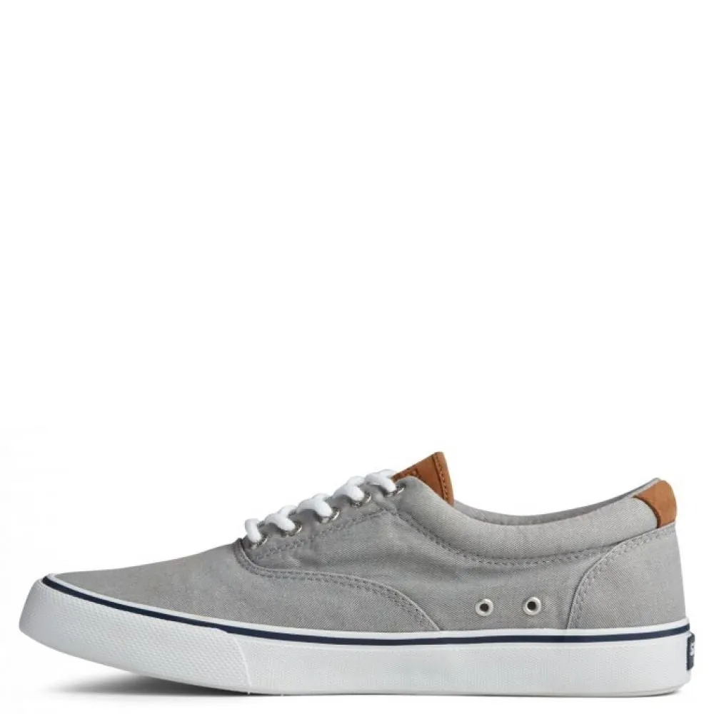 Sperry Men's Striper II CVO Sneaker in Salt Washed Grey