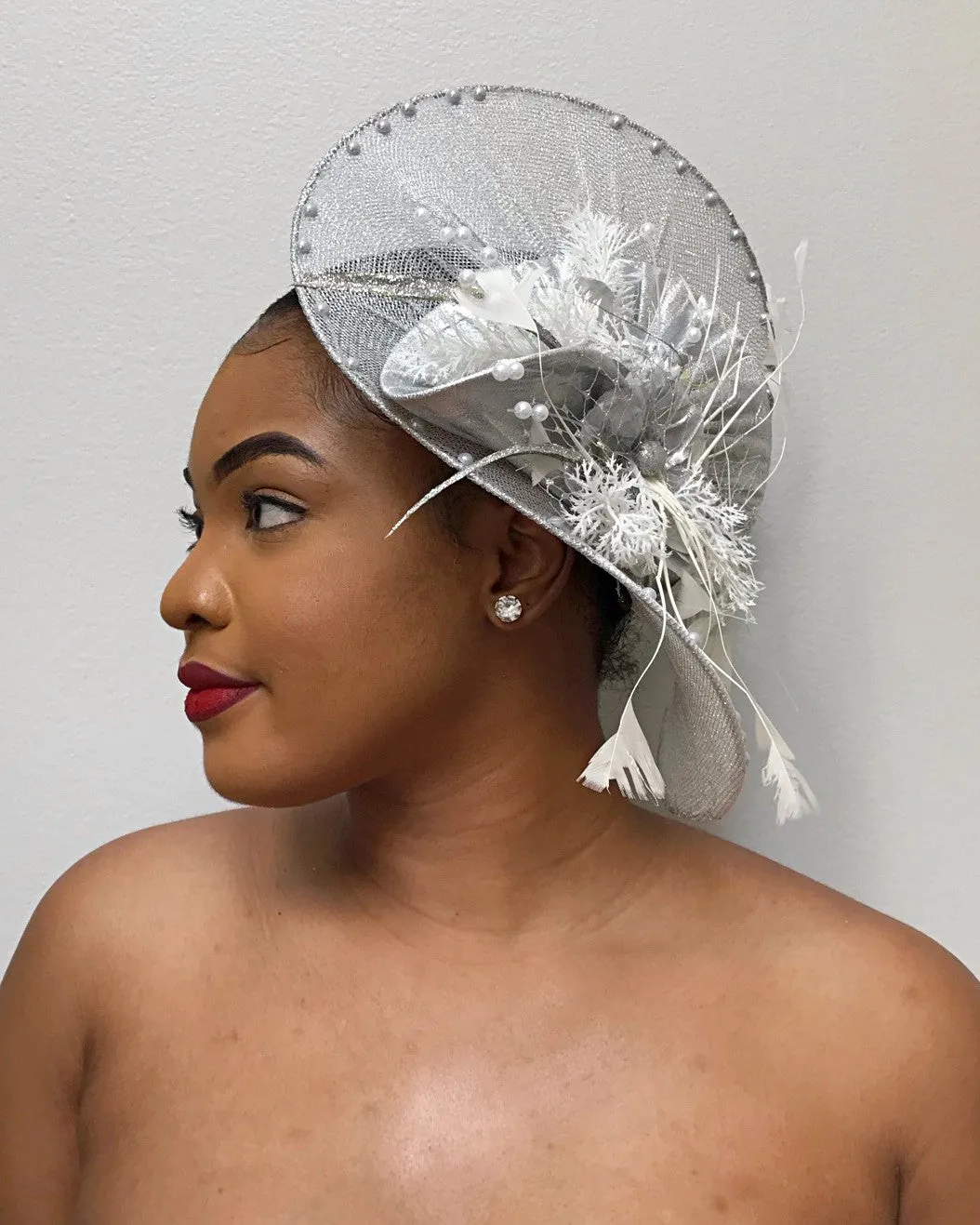 Wedding Fascinator Hair Clip Hat