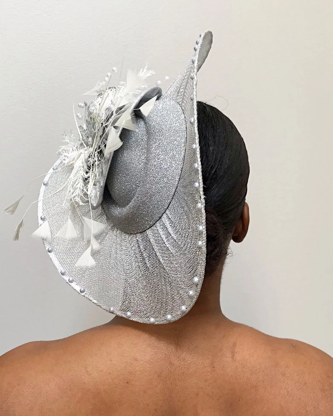 Wedding Fascinator Hair Clip Hat