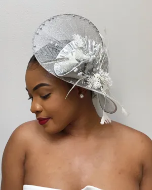 Wedding Fascinator Hair Clip Hat