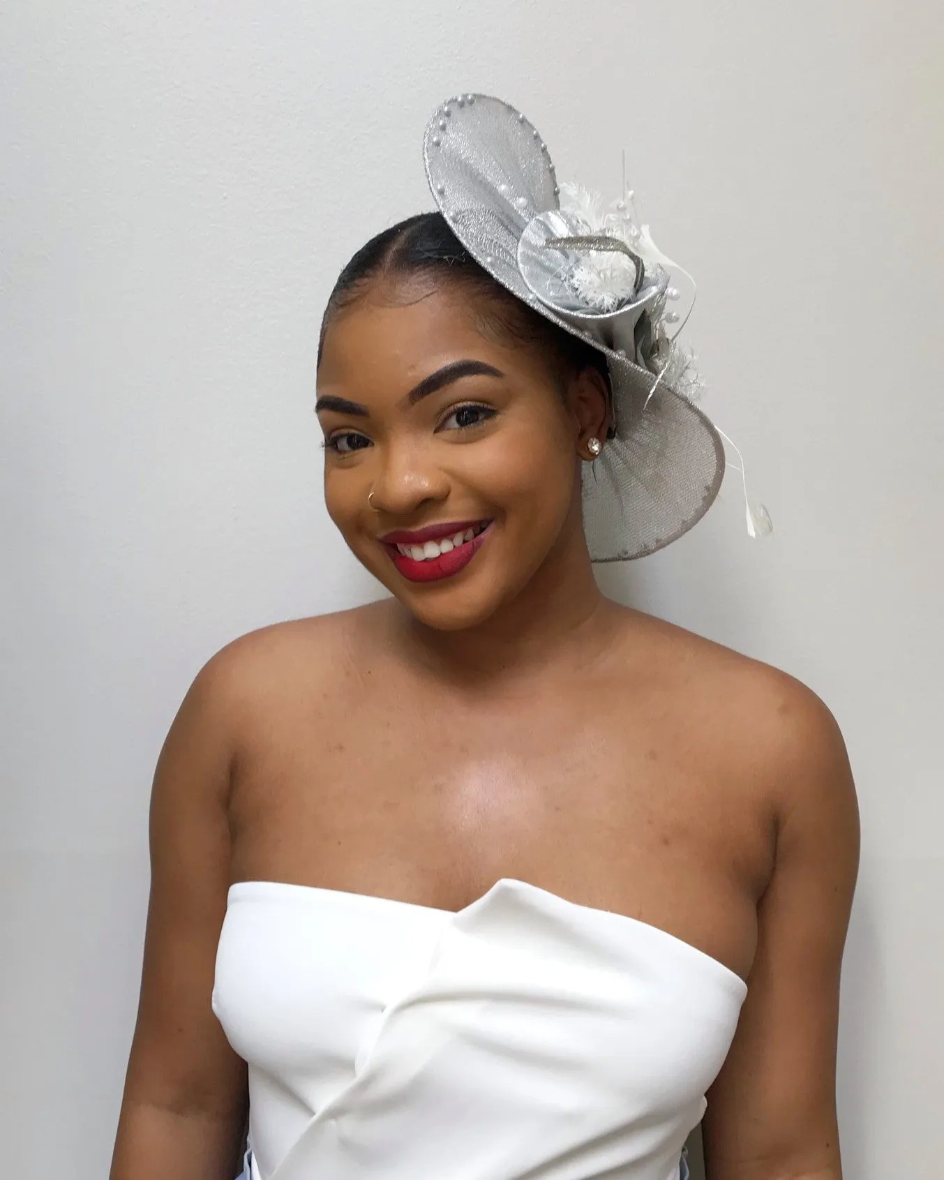 Wedding Fascinator Hair Clip Hat