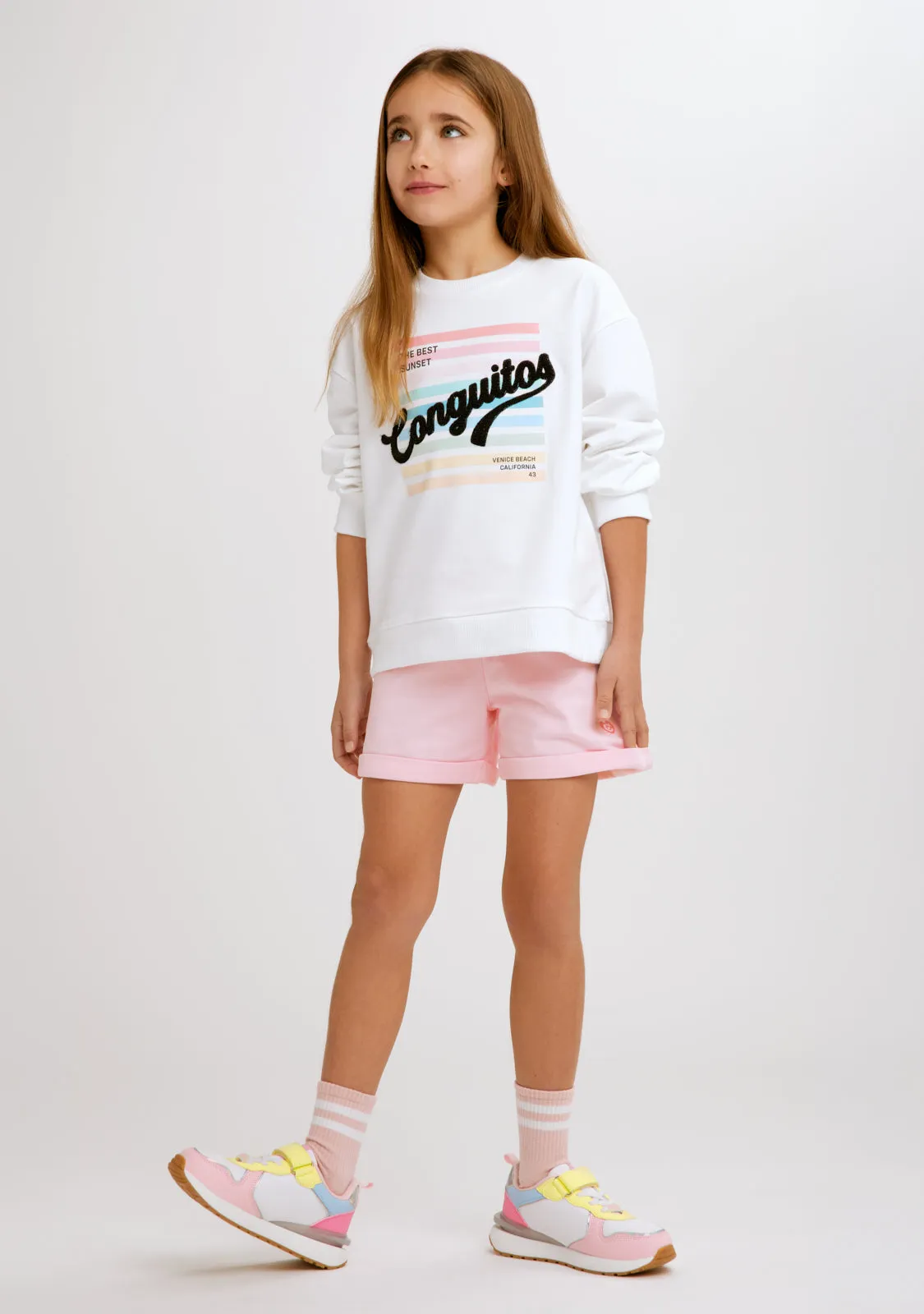 White Sunset Sweatshirt